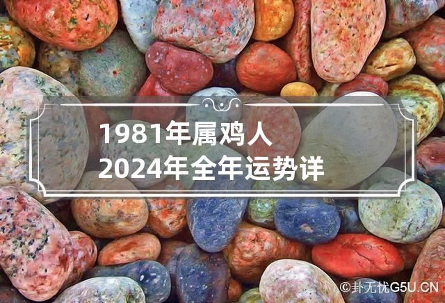 鸡2024年运势及运程
