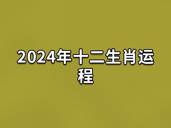 属鼠2024年每月运势及运程