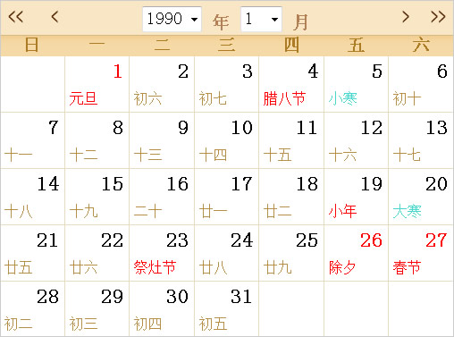 1990农历6月初2今年的事业运势