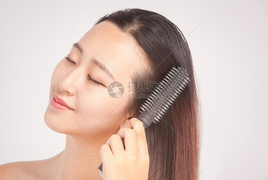 梳头的感受